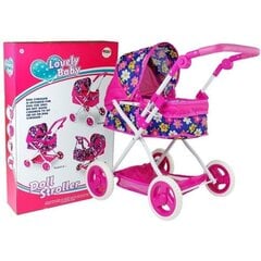 Leļļu rati Lean Toys cena un informācija | Rotaļlietas meitenēm | 220.lv