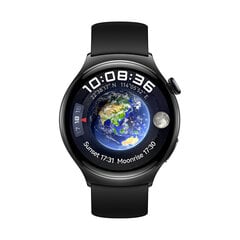 Huawei Watch 4 Black Stainless Steel 55020AMN цена и информация | Смарт-часы (smartwatch) | 220.lv