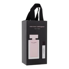 Komplekts Narciso Rodriguez for Her: parfimērijas ūdens EDP, 100 ml + 10 ml cena un informācija | Sieviešu smaržas | 220.lv