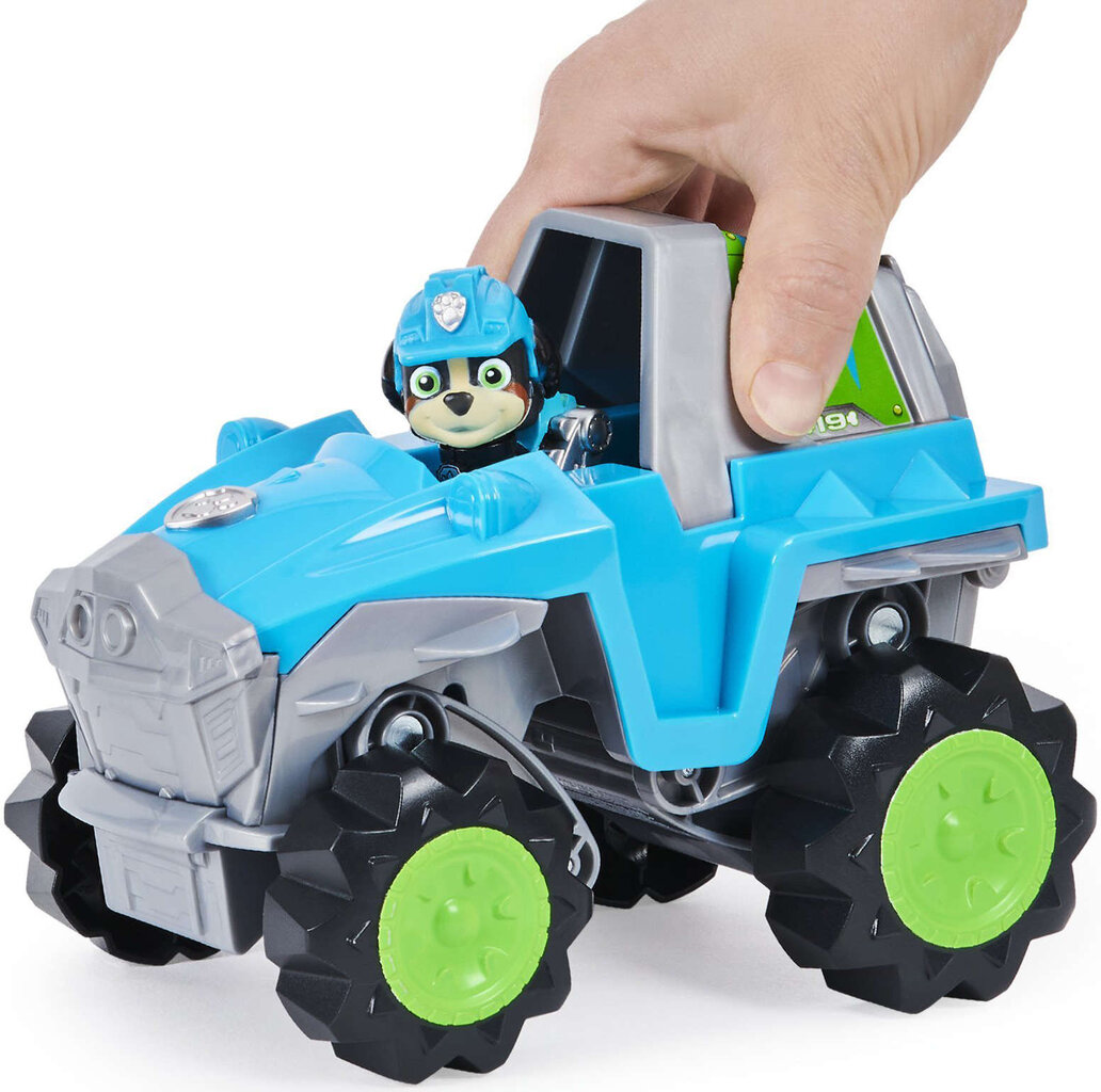 Dino Rex transportlīdzeklis + figūriņa Paw Patrol цена и информация | Rotaļlietas zēniem | 220.lv