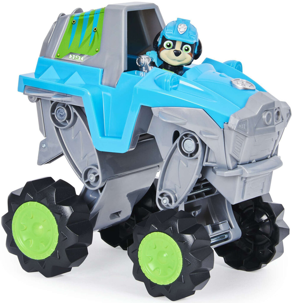 Dino Rex transportlīdzeklis + figūriņa Paw Patrol цена и информация | Rotaļlietas zēniem | 220.lv