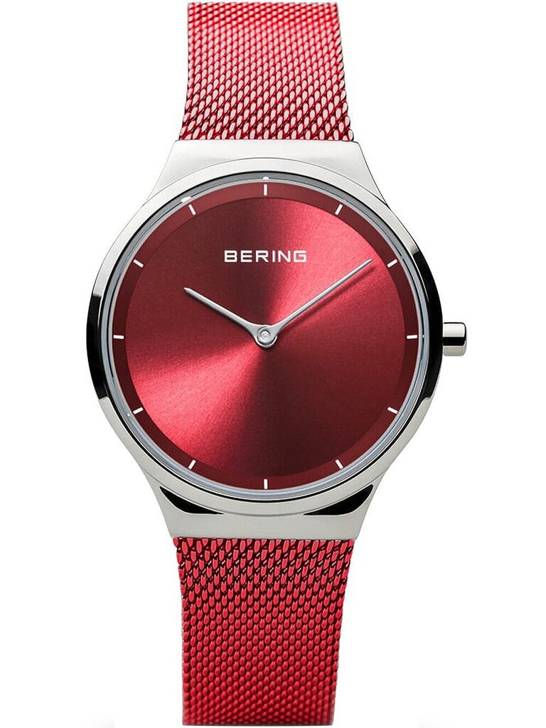 Pulkstenis sievietēm Bering Bering Classic 12131-303, sarkans (Atjaunots C) cena un informācija | Sieviešu pulksteņi | 220.lv