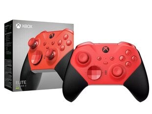 Xbox One Elite bezvada kontrolieris (Series 2) Core-Red cena un informācija | Spēļu kontrolieri | 220.lv