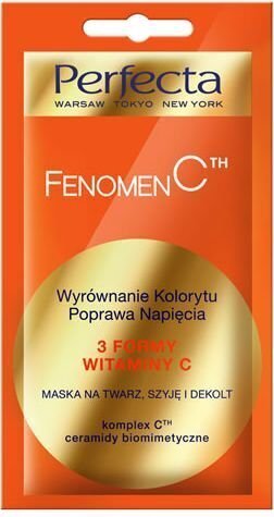 Intensīvi atjaunojošs serums Perfecta Beauty Serum C-Forte, 8 ml cena un informācija | Serumi sejai, eļļas | 220.lv