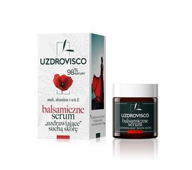 Serums sausai ādai magoņu skvalāns un E vitamīns Uzdrovisco, 25 ml cena un informācija | Serumi sejai, eļļas | 220.lv