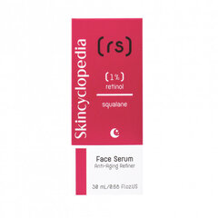 Sejas serums ar 1% retinolu un skvalēnu Skincyclopedia, 30 ml cena un informācija | Serumi sejai, eļļas | 220.lv