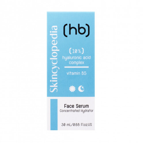 Sejas serums ar 10% hialuronskābes kompleksu un vit. B5 Skincyclopedia, 30 ml cena un informācija | Serumi sejai, eļļas | 220.lv