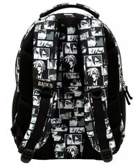 Mugursoma skolai Manga, 26L, melnbalta цена и информация | Спортивные сумки и рюкзаки | 220.lv