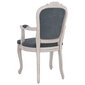 Virtuves krēsli vidaXL, 62x59,5x100,5 cm, tumši pelēks cena un informācija | Virtuves un ēdamistabas krēsli | 220.lv