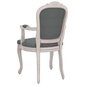 Virtuves krēsli vidaXL, 62x59,5x100,5 cm, tumši pelēks cena un informācija | Virtuves un ēdamistabas krēsli | 220.lv