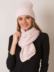 Komplekts, gaiši rozā цена и информация | Женские шарфы, платки | 220.lv