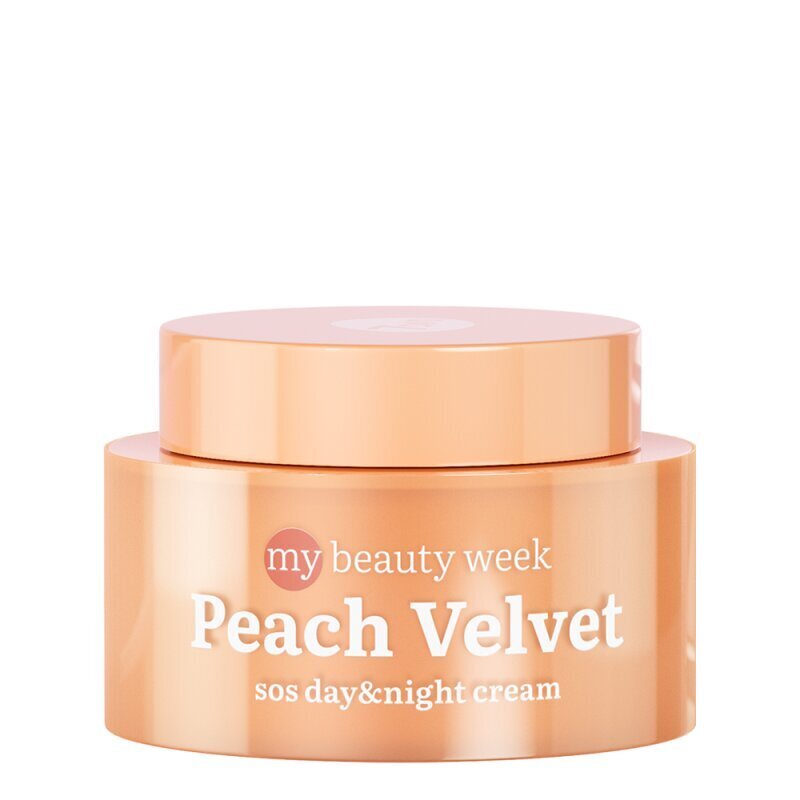 7D MBW Atjaunojošs sejas krēms ar pantenolu Peach Velvet, 50 ml cena un informācija | Sejas krēmi | 220.lv