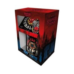 Stranger Things 4 (Hellfire) подарочный набор кружка, подставка и брелок цена и информация | Атрибутика для игроков | 220.lv