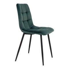 2-vu krēslu komplekts Middelfart, zaļš cena un informācija | Virtuves un ēdamistabas krēsli | 220.lv