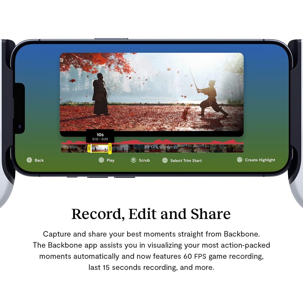 Backbone Iphone viedtālruņu korpuss-kontrolieris ( PlayStation ) цена и информация | Gaming aksesuāri | 220.lv