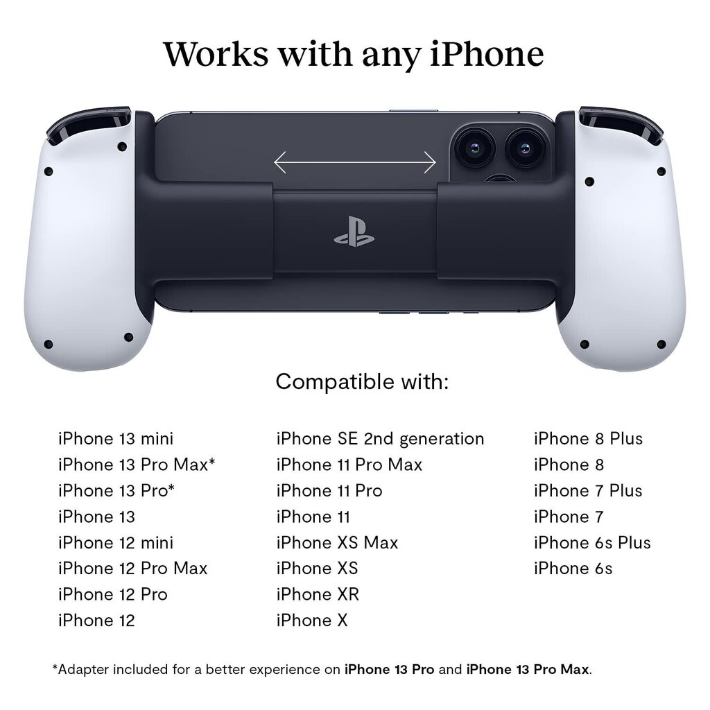 Backbone Iphone viedtālruņu korpuss-kontrolieris ( PlayStation ) цена и информация | Gaming aksesuāri | 220.lv