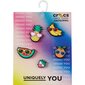 Crocs™ Cute Fruit with Sunnies 5 Pack 233581 cena un informācija | Gumijas klogi bērniem | 220.lv