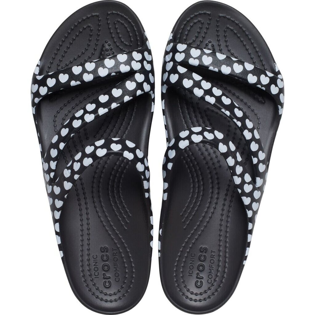 Crocs™ Kadee II Heart Print Sandal Women's 230986 cena un informācija | Iešļūcenes, čības sievietēm | 220.lv