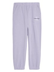 Спортивные брюки CALVIN KLEIN Monogram Off Placed Lavender Aura 520883165 цена и информация | Штаны для девочек | 220.lv