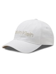 CALVIN KLEIN Must Minimum Logo Ck White 545008967 cena un informācija | Sieviešu cepures | 220.lv