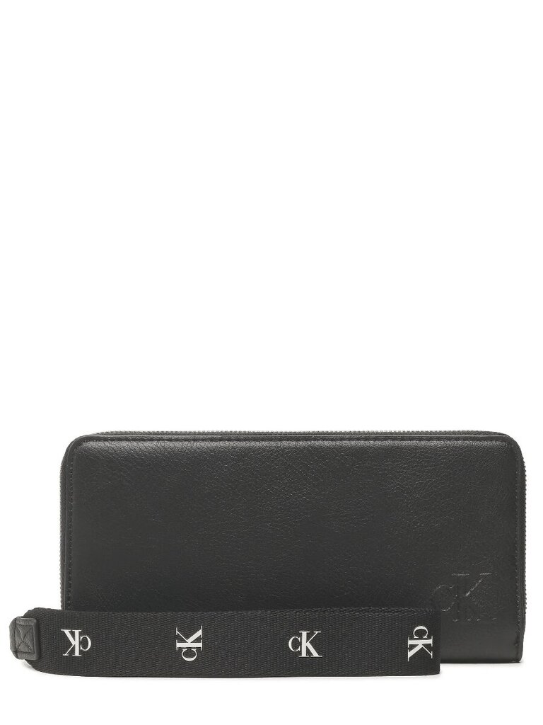 CALVIN KLEIN Ultralight Za W/wristlet Black 545008946 cena un informācija | Sieviešu maki, karšu maki | 220.lv