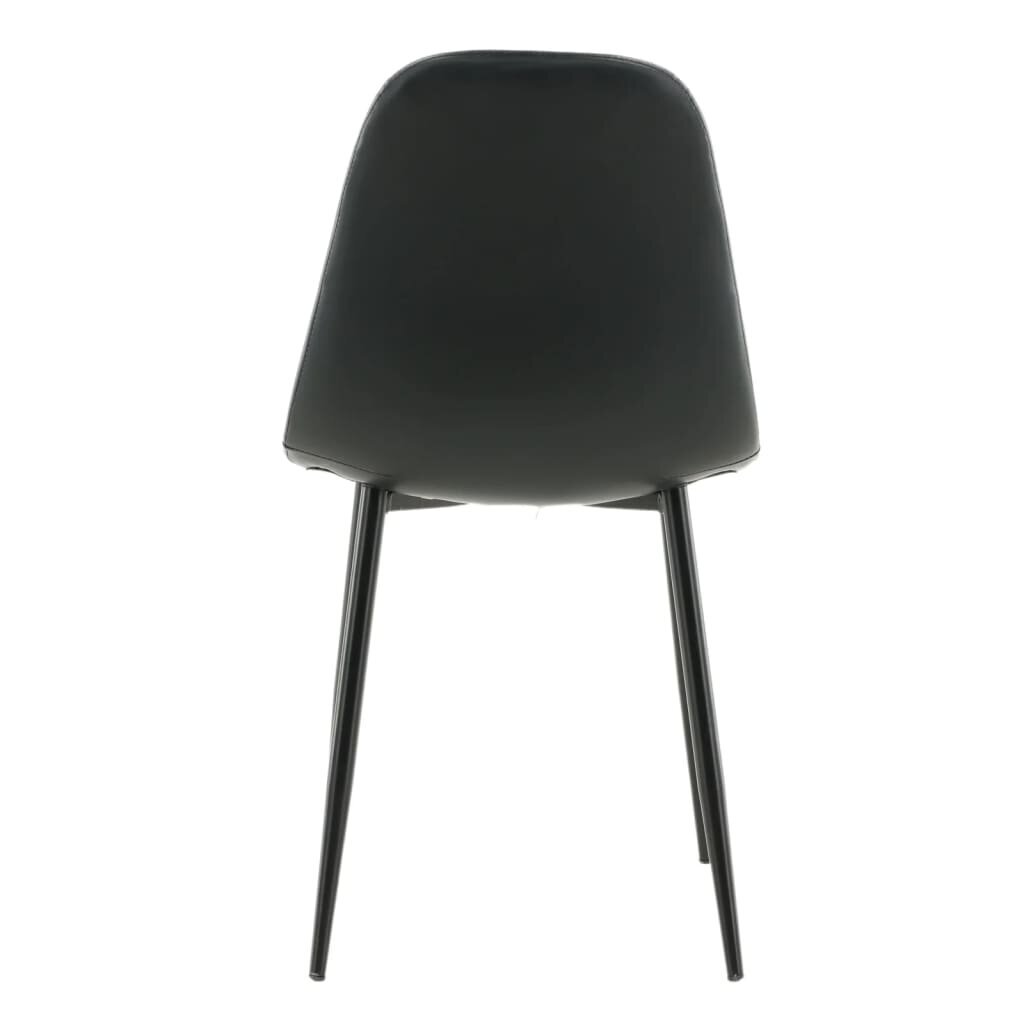 Virtuves krēsli Venture Home Polar, 43,5x43x85,3 cm, 2 gab., melns cena un informācija | Virtuves un ēdamistabas krēsli | 220.lv