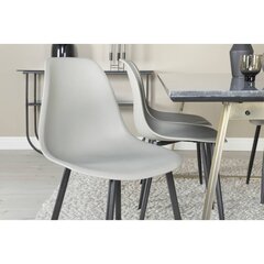 Virtuves krēsli Venture Home Polar, 43,5x43x85,3 cm, 2 gab., pelēks цена и информация | Стулья для кухни и столовой | 220.lv