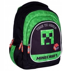 Minecraft Creeper Time To Mine skolas mugursoma цена и информация | Школьные рюкзаки, спортивные сумки | 220.lv
