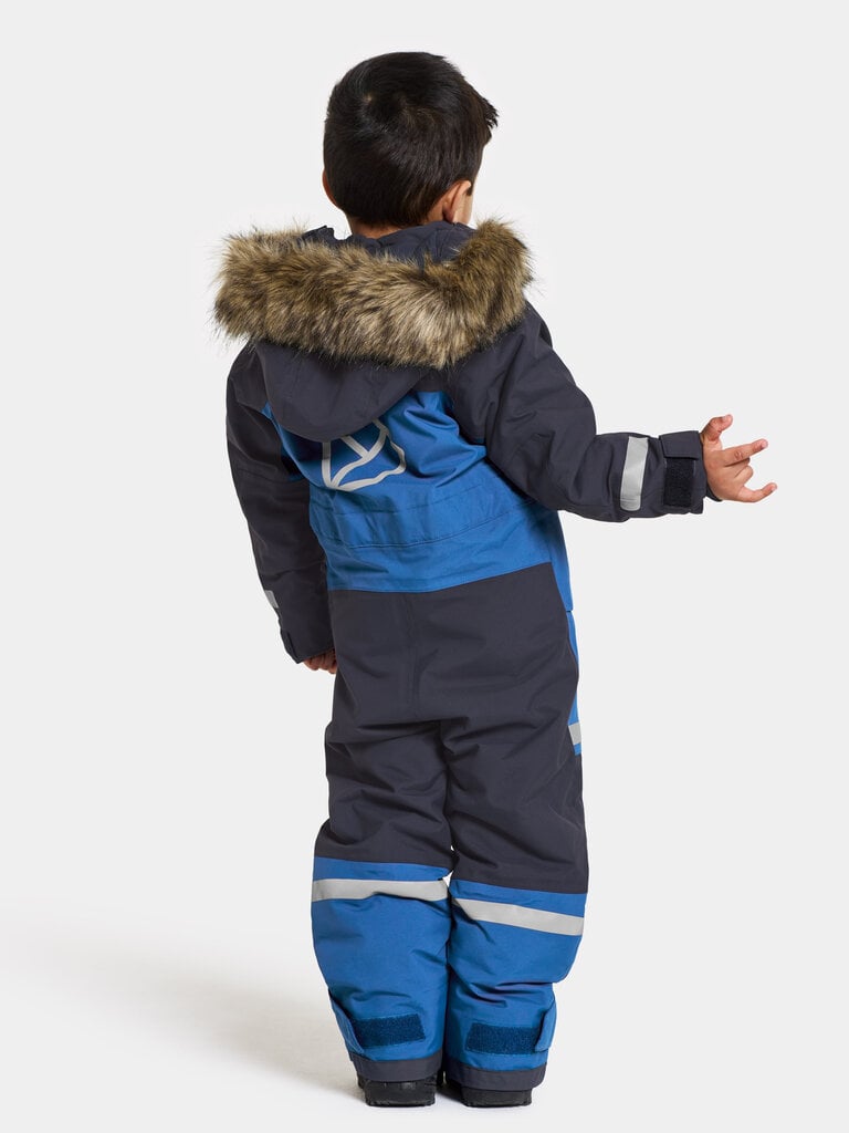 Didriksons bērnu ziemas kombinezons BJÄRVEN, zils cena un informācija | Ziemas apģērbs bērniem | 220.lv