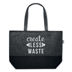 Сумка для покупок из эко-фетра Create less waste цена и информация | Сумки для покупок | 220.lv