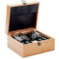 Viskija glāžu komplekts bambusa kastē Geras Bosas cena un informācija | Citas oriģinālas dāvanas | 220.lv