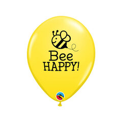 Воздушные шары Bee Happy, желтый цвет, 25 шт. цена и информация | Шары | 220.lv