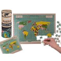 Puzle World map, 300 detaļu cena un informācija | Citas oriģinālas dāvanas | 220.lv