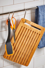 Fiskars Functional Form maizes dēlīša un naža komplekts, 25 x 35 cm цена и информация | Pазделочные доски | 220.lv