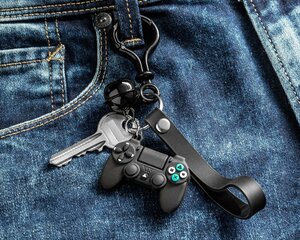 Брелок Gamer с колокольчиком, черный цена и информация | Брелки | 220.lv