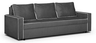 Трехместный диван Midi, темно-серый цвет цена и информация | Диваны | 220.lv