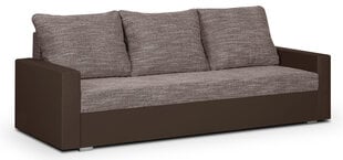 Трехместный диван Lion, коричневый/светло-коричневый цвет цена и информация | Диваны | 220.lv