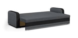 Трехместный диван Condi, темно-серый/черный цвет цена и информация | Диваны | 220.lv
