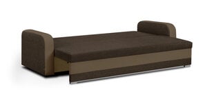 Трехместный диван Condi, коричневый/светло-коричневый цвет цена и информация | Диваны | 220.lv