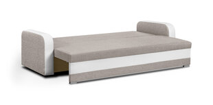 Трехместный диван Condi, бежевый/белый цвет цена и информация | Диваны | 220.lv