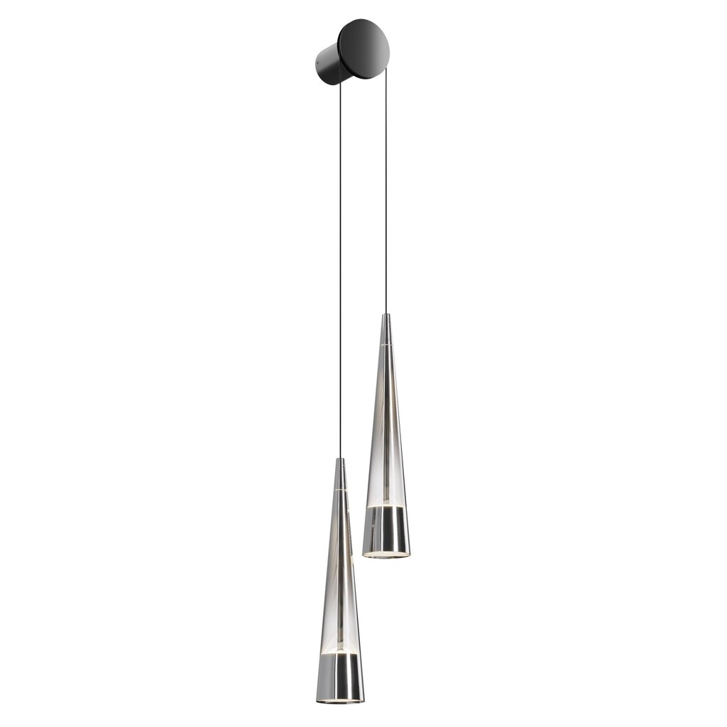 Maytoni Modern Sienas lampa Sintesi P090WL-L24CH3K Chrome cena un informācija | Sienas lampas | 220.lv