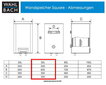 Elektriskais ūdens sildītājs Cube 50l Wahlbach WS 50 ET cena un informācija | Ūdens sildītāji | 220.lv