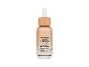 Pašiedeguma pilieni Garnier Ambre Solaire Natural Bronzer, 30 ml цена и информация | Кремы для автозагара | 220.lv