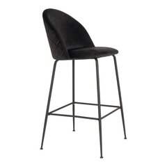2-vu krēslu komplekts House Nordic Lausanne, melns cena un informācija | Virtuves un ēdamistabas krēsli | 220.lv