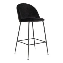 2-vu krēslu komplekts House Nordic Lausanne, melns cena un informācija | Virtuves un ēdamistabas krēsli | 220.lv