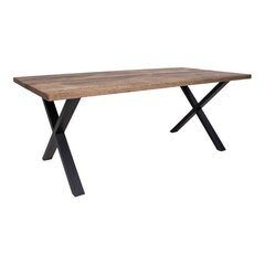 Обеденный стол House Nordic, коричневый цена и информация | Кухонные и обеденные столы | 220.lv