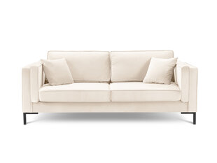 Четырехместный диван Luis 4, бежевый/черный цена и информация | Диваны | 220.lv