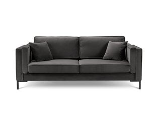 Четырехместный диван Luis 4, темно-серый/черный цена и информация | Диваны | 220.lv