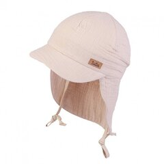 Cepure bērniem TuTu, smilškrāsā cena un informācija | Cepures, cimdi, šalles zēniem | 220.lv