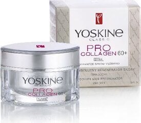 Dienas sejas krēms Yoskine Classic Pro Collagen 60+, 50 ml cena un informācija | Sejas krēmi | 220.lv